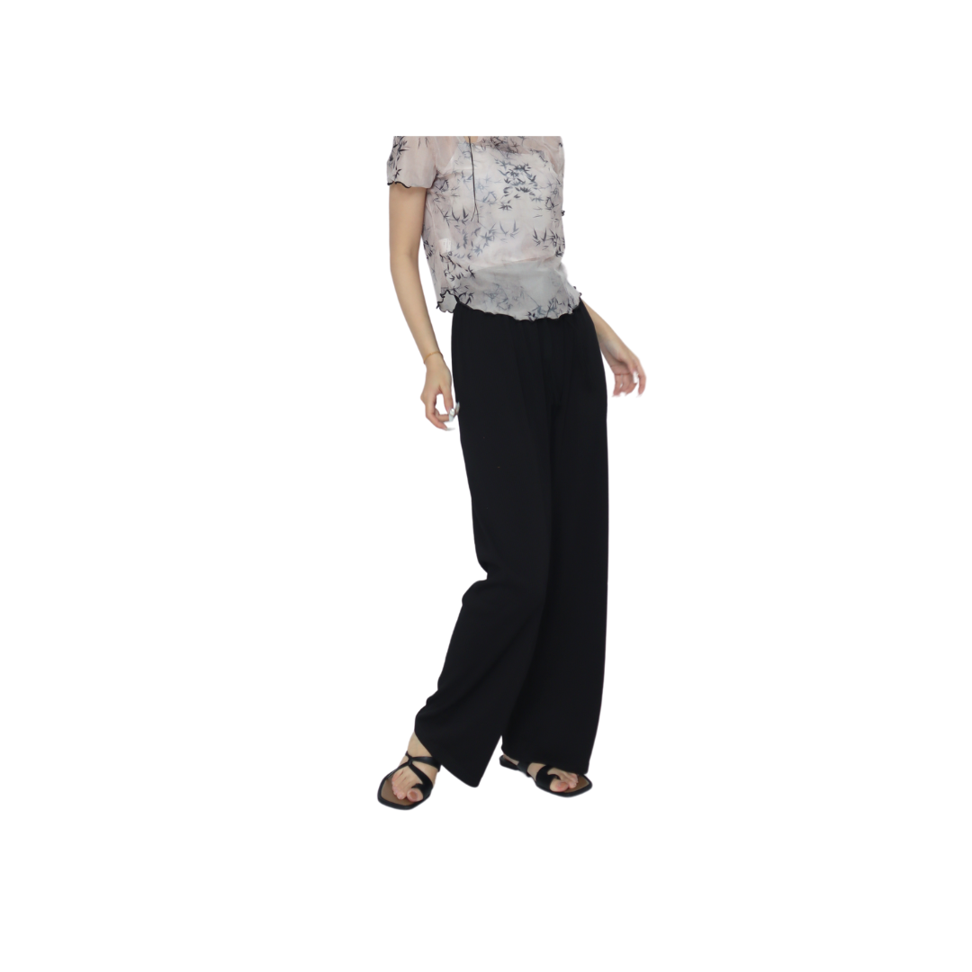 ICE SILK STRAIGHT CUT PANTS