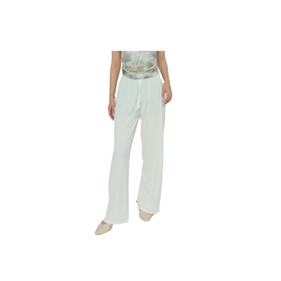 ICE SILK STRAIGHT CUT PANTS