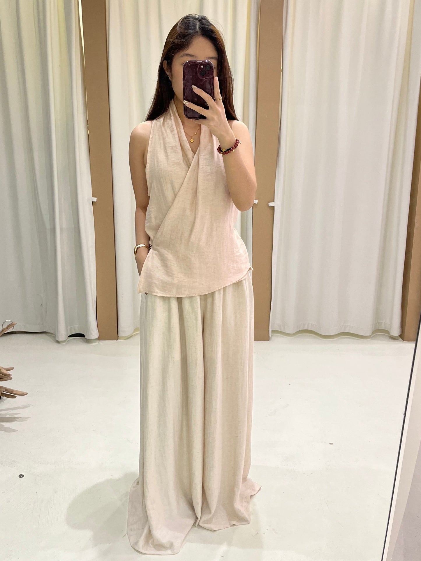 ZENA WRAP TOP