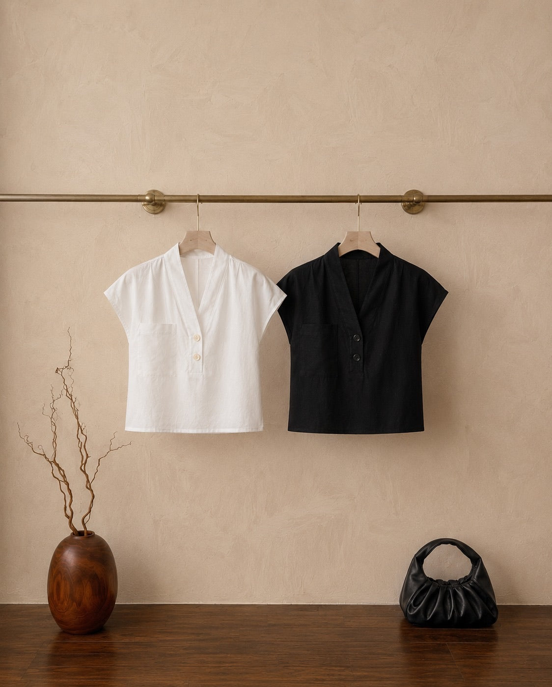 JULLIE LINEN BLOUSE
