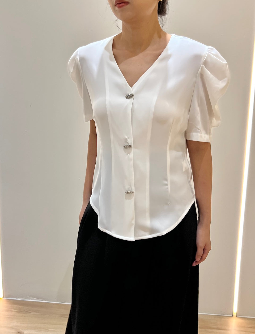 EMMELINE SHORT SLEEVE BLOUSE