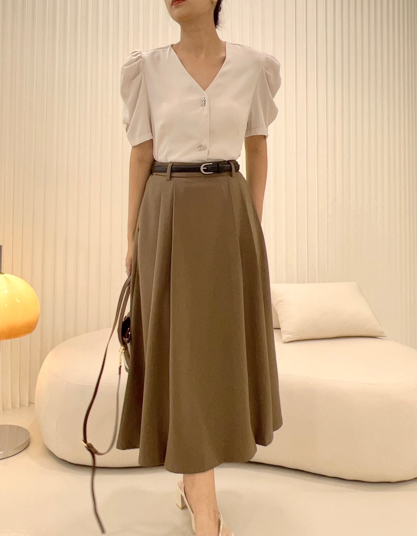 EMMELINE SHORT SLEEVE BLOUSE