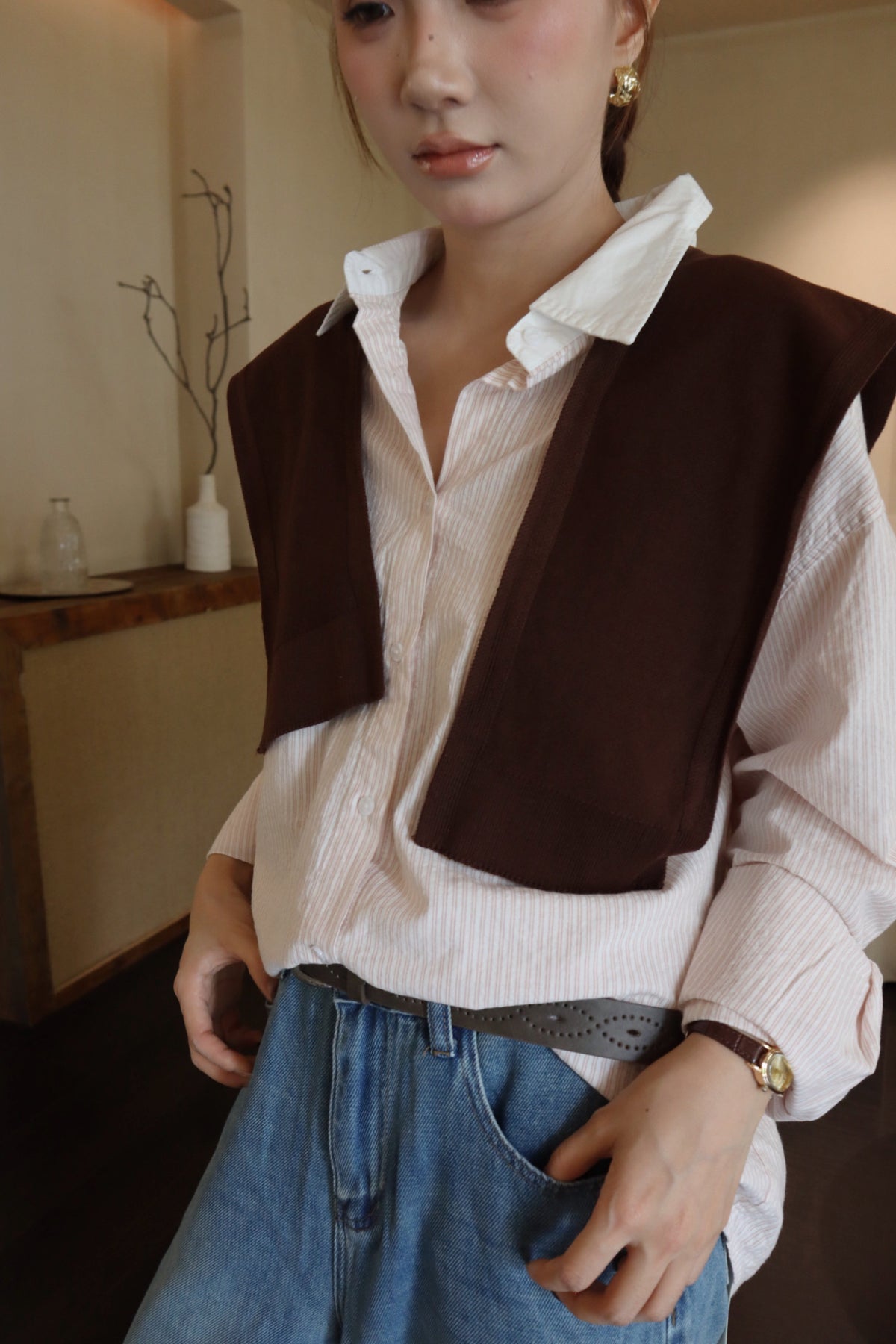 MILA STRIPE BLOUSE