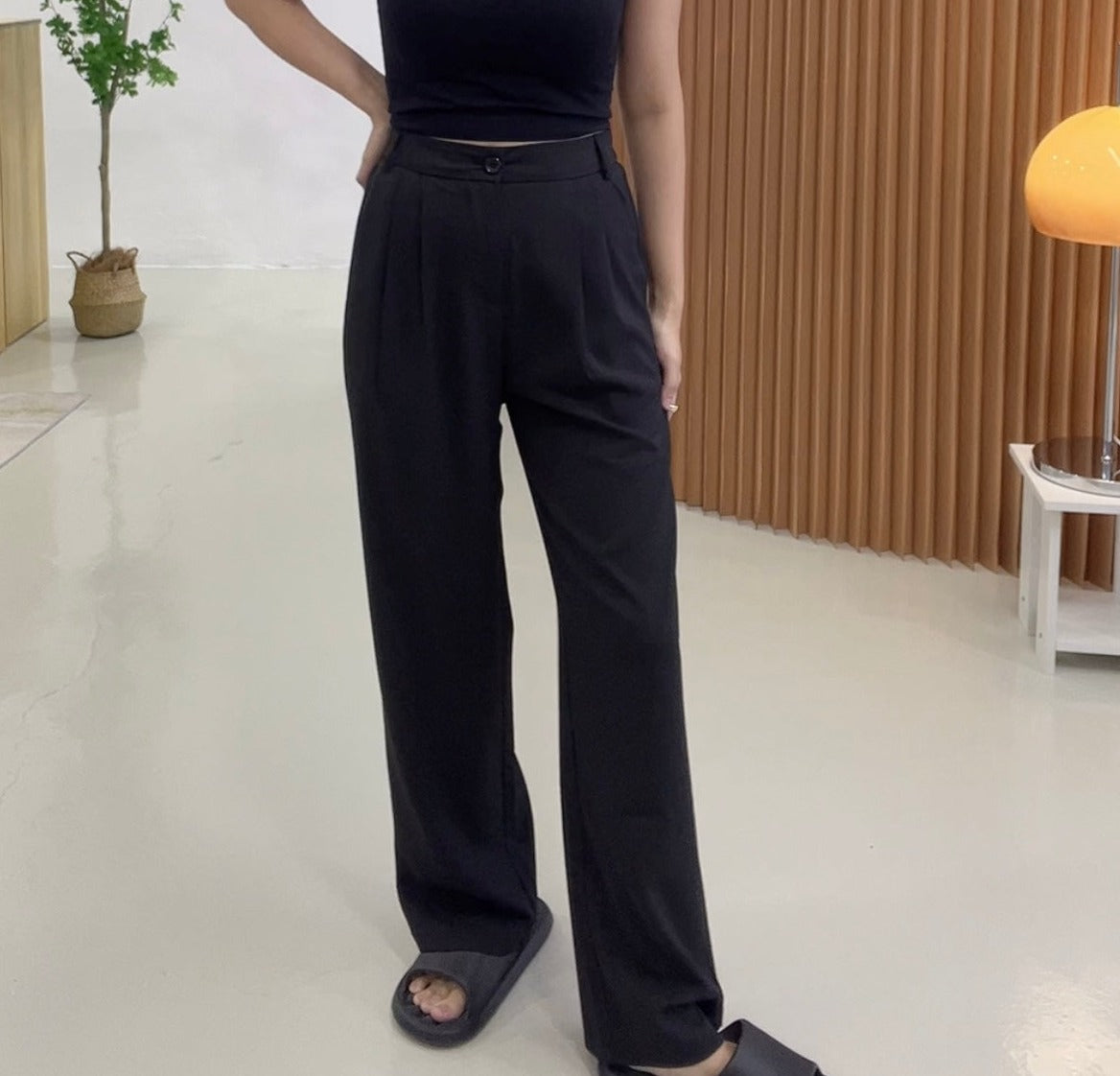 Sienna High Waist Suit Trousers