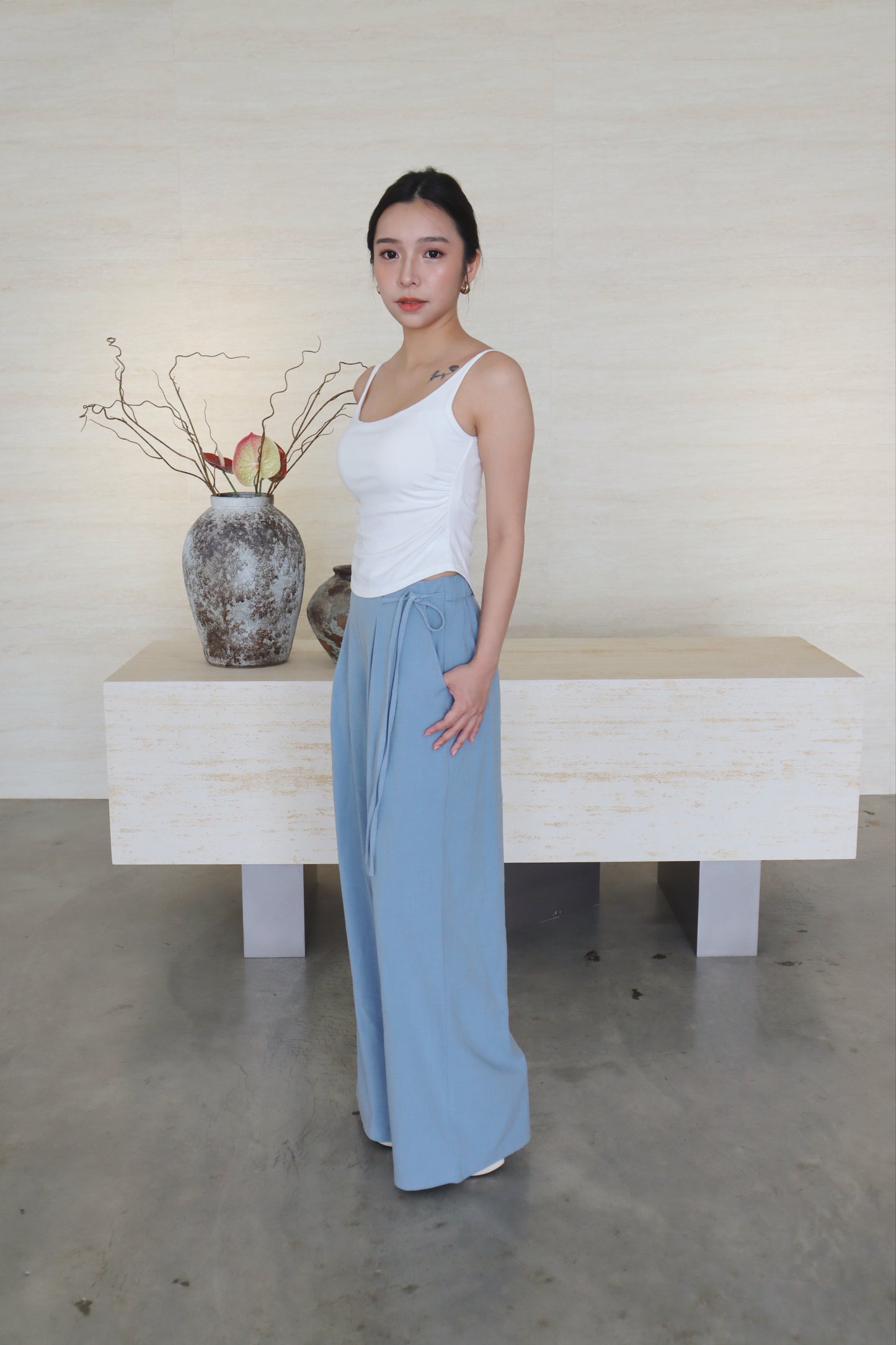 GAVINO SUIT TROUSERS | BLUE