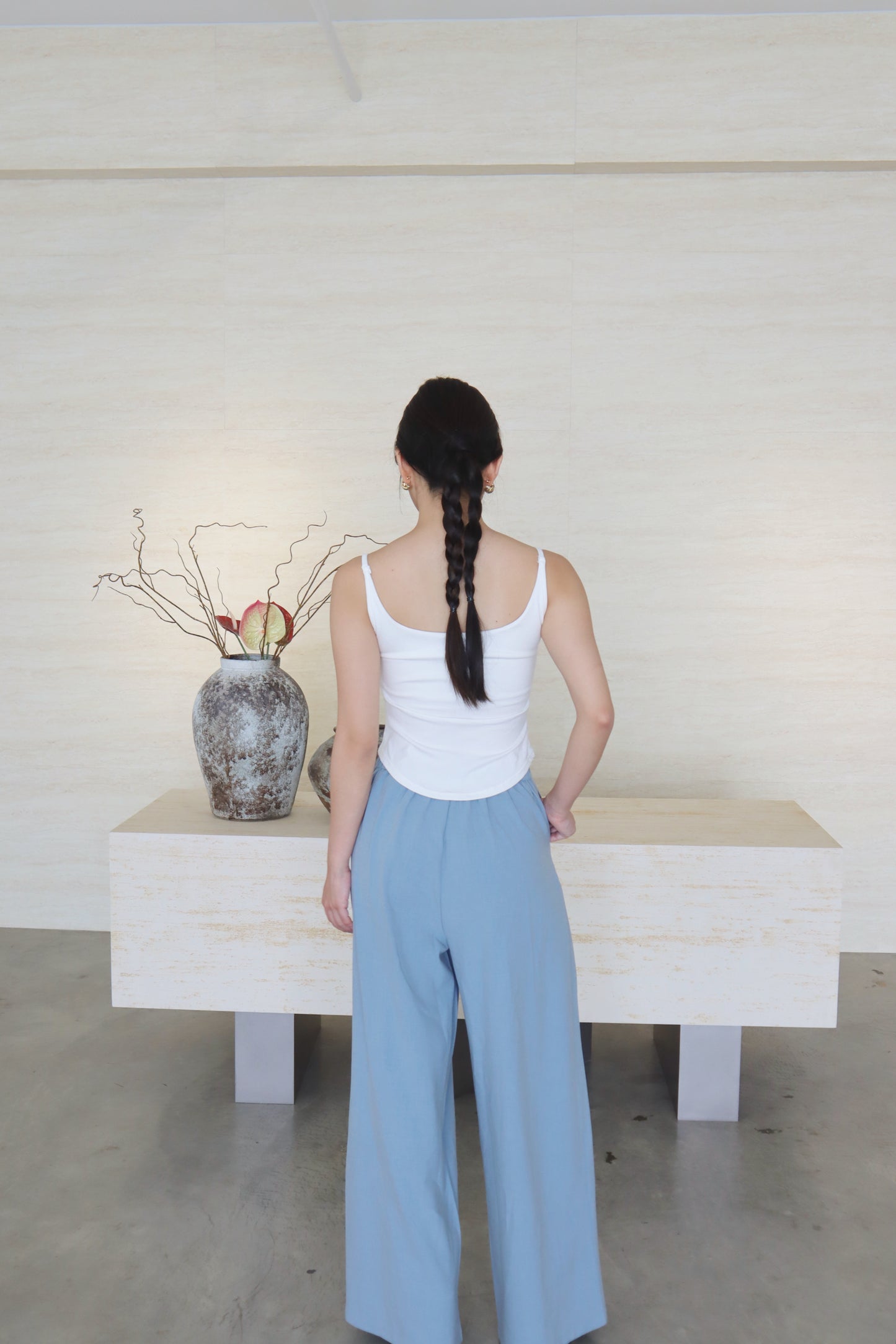 GAVINO SUIT TROUSERS | BLUE