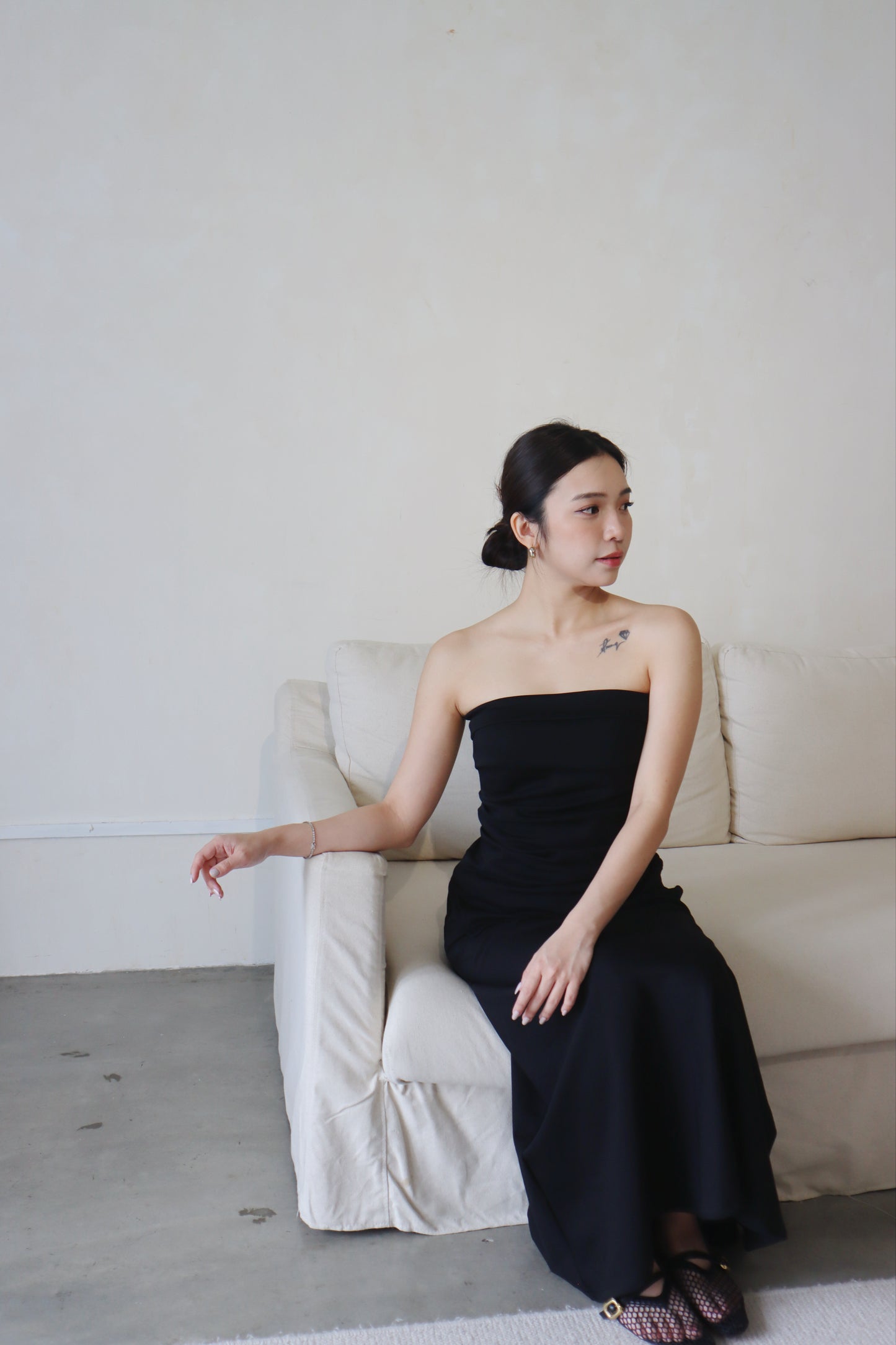DONA TUBE TANK TOP AND SKIRT SET