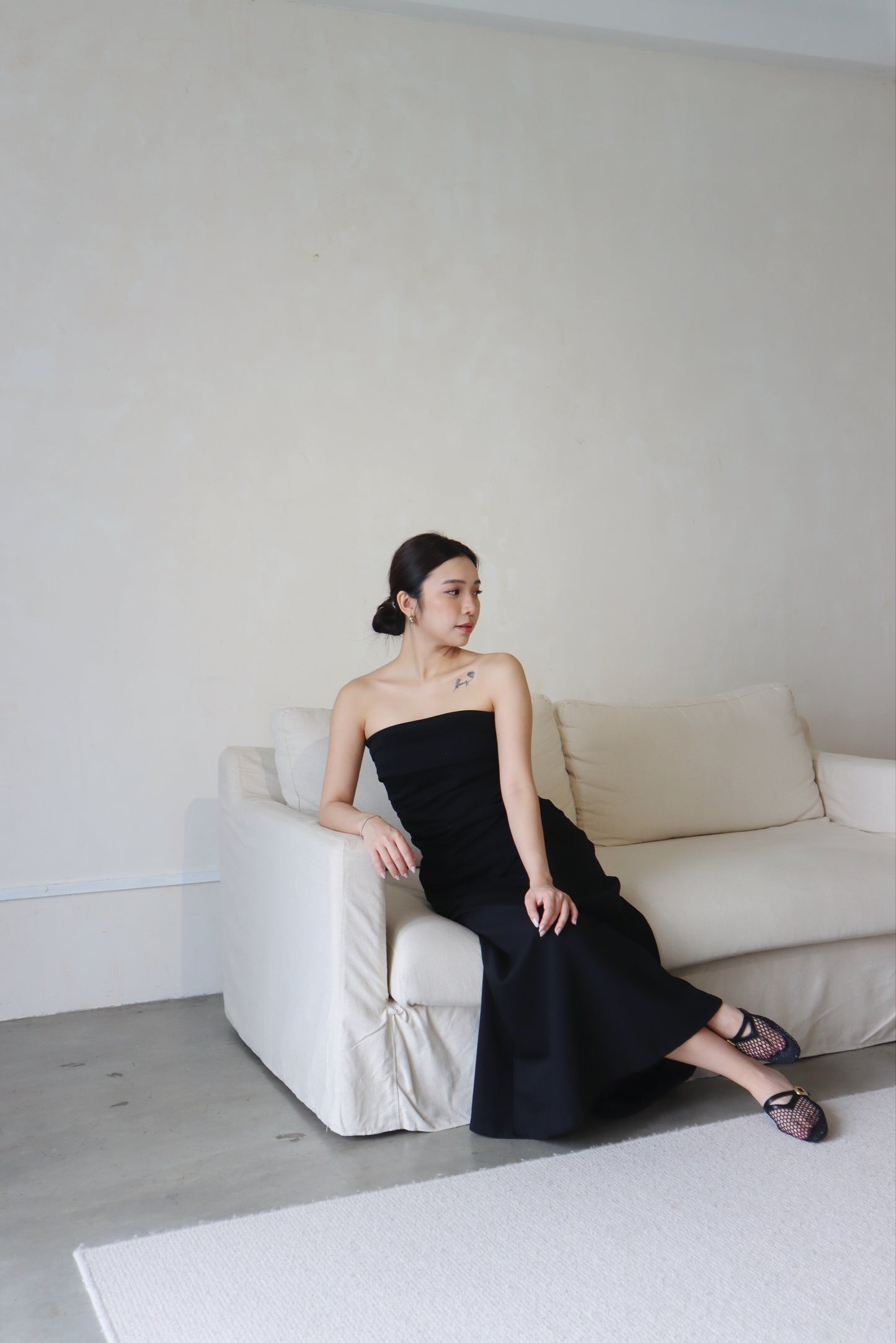 DONA TUBE TANK TOP AND SKIRT SET