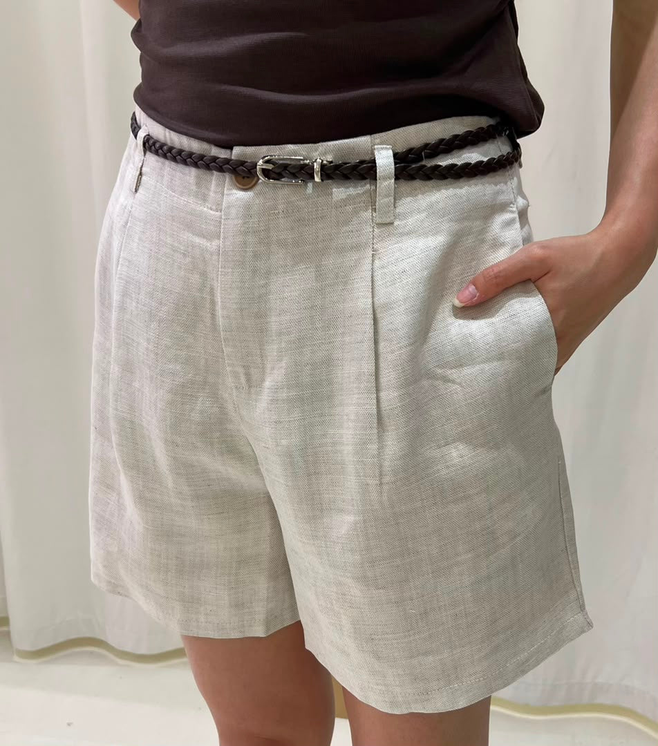 PENNIE BELTED SHORTS