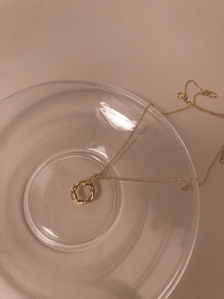S925 Wreath Necklace