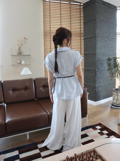 RIANA SHORT SLEEVE BLOUSE