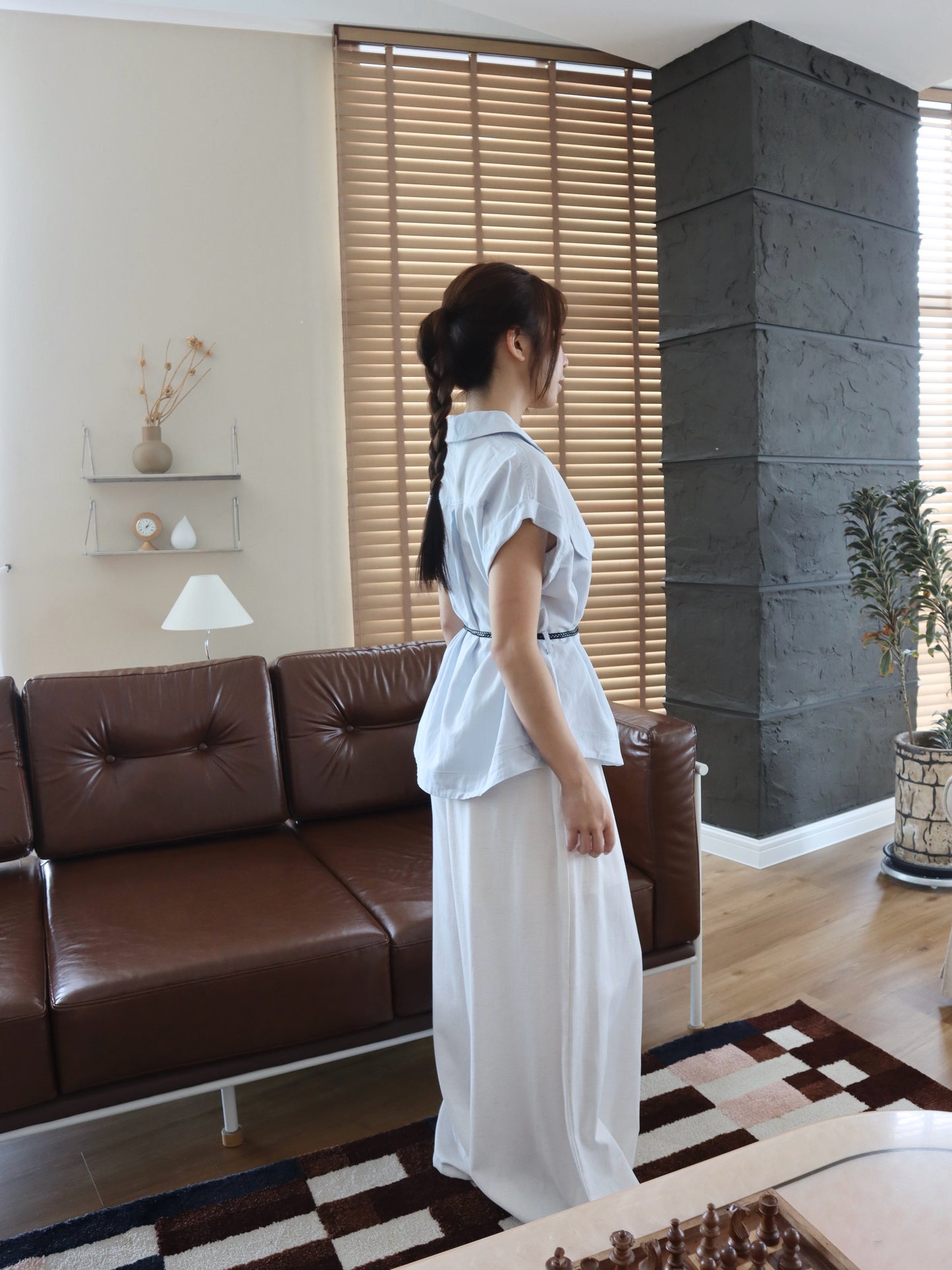 RIANA SHORT SLEEVE BLOUSE