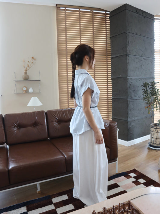 RIANA SHORT SLEEVE BLOUSE