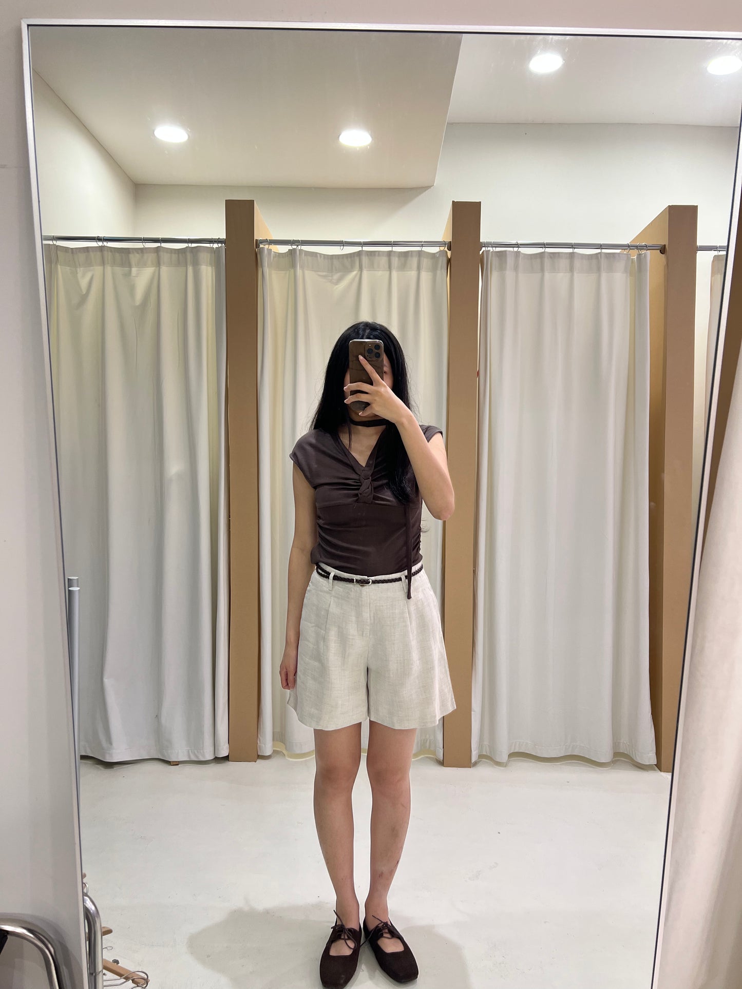 LUCIS DRAWSTRING TOP