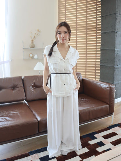 RIANA SHORT SLEEVE BLOUSE