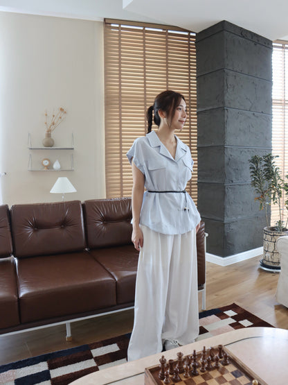 RIANA SHORT SLEEVE BLOUSE