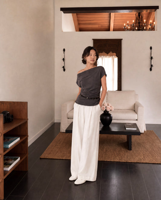 CINDY OFF SHOULDER TOP