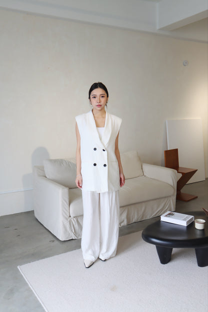 LUCCA WHITE BLAZER SET