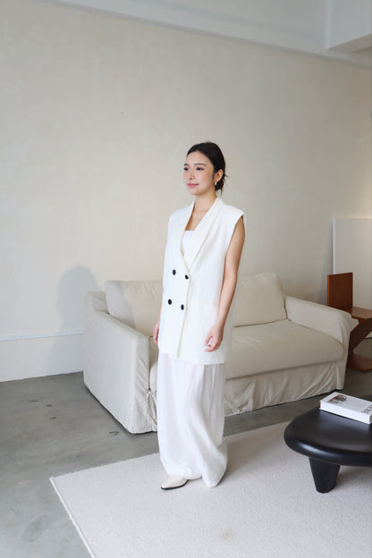 LUCCA WHITE BLAZER SET