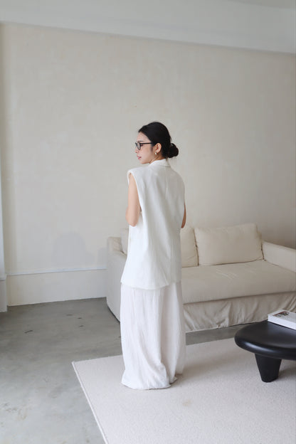 LUCCA WHITE BLAZER SET