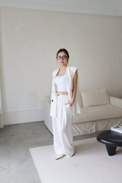 LUCCA WHITE BLAZER SET