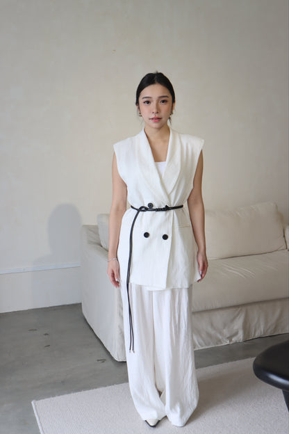 LUCCA WHITE BLAZER SET