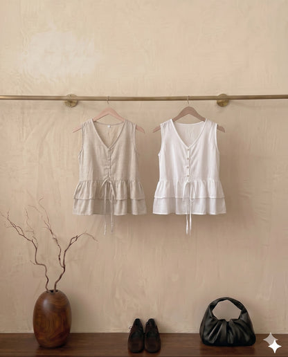 ARDEN RUFFLE TOP