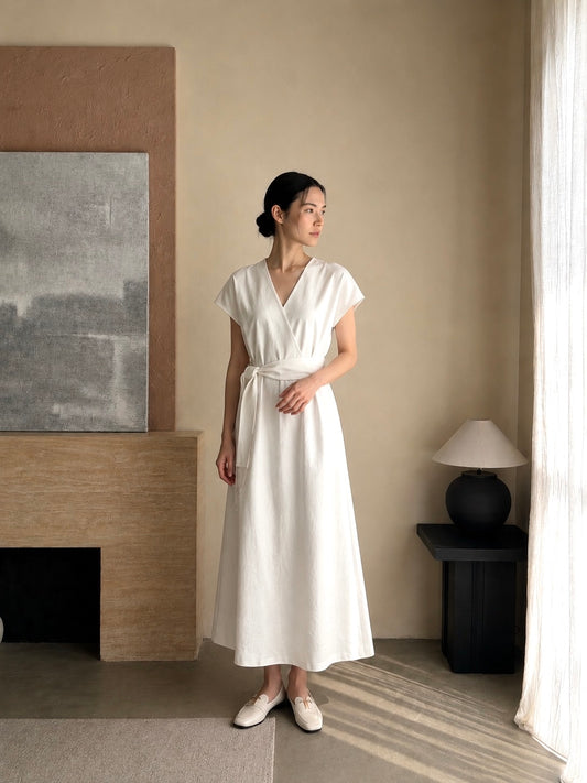 ALINA WRAP DRESS
