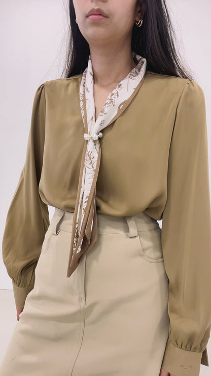 SAVANNA SCARF BLOUSE