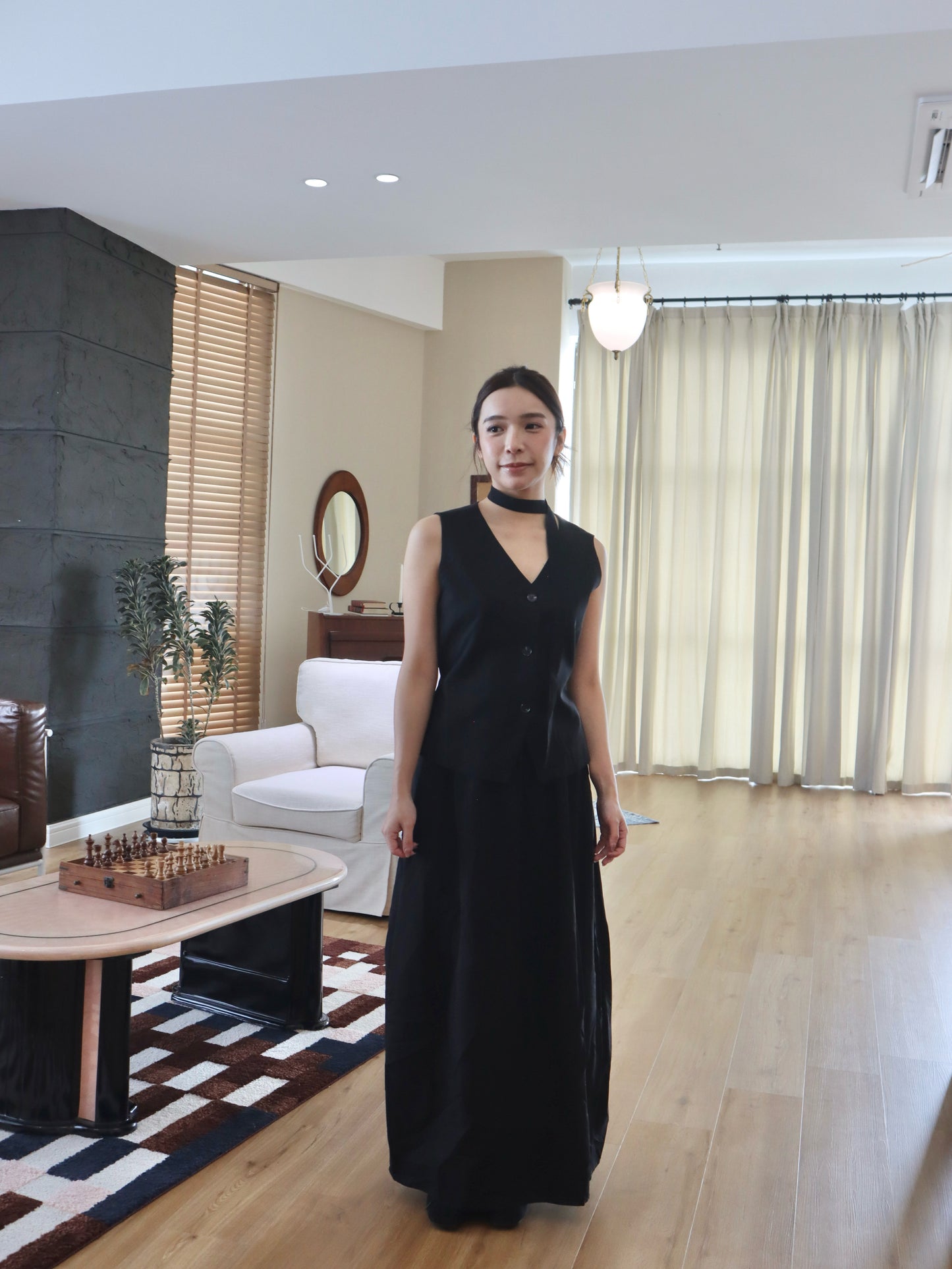ORINA CURVE SKIRT