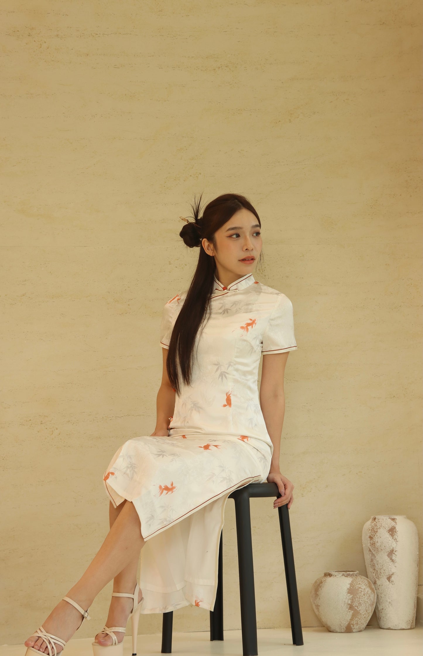 ABUNDANCE CHEONGSAM DRESS