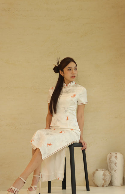 ABUNDANCE CHEONGSAM DRESS