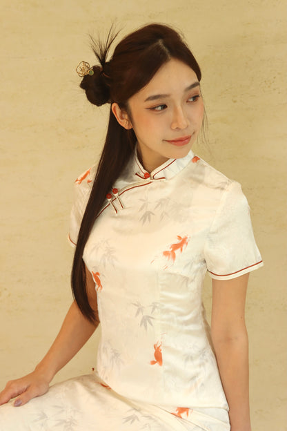 ABUNDANCE CHEONGSAM DRESS