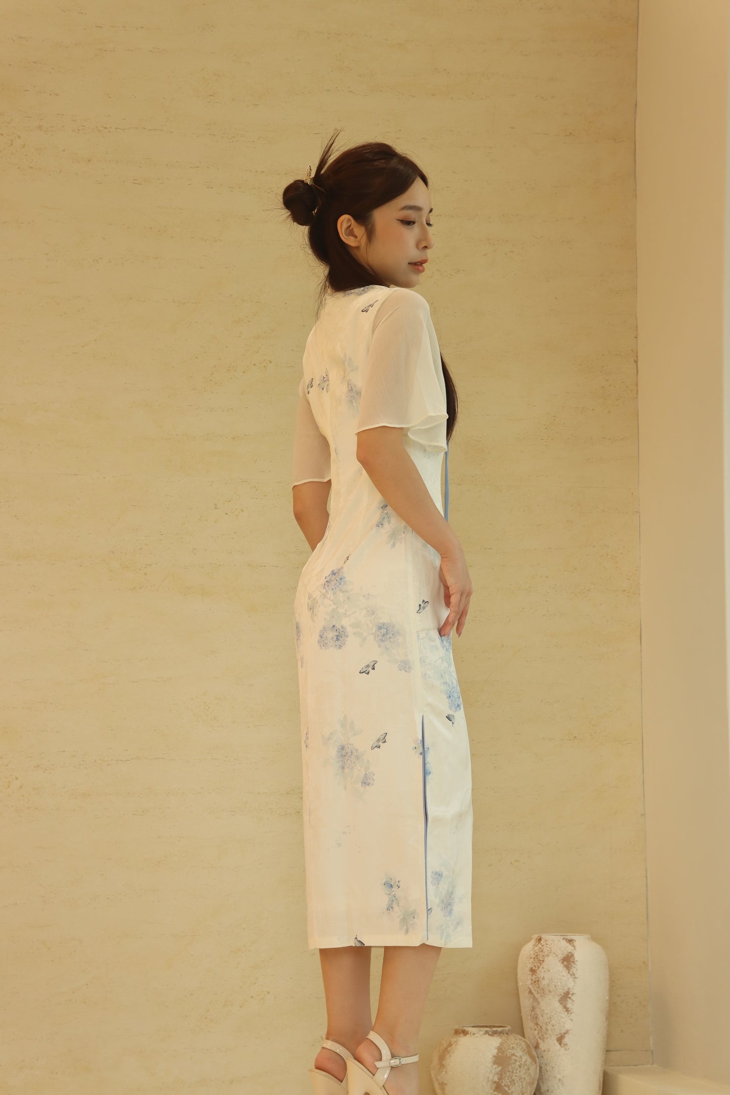 CLOUD TULIP CHEONGSAM