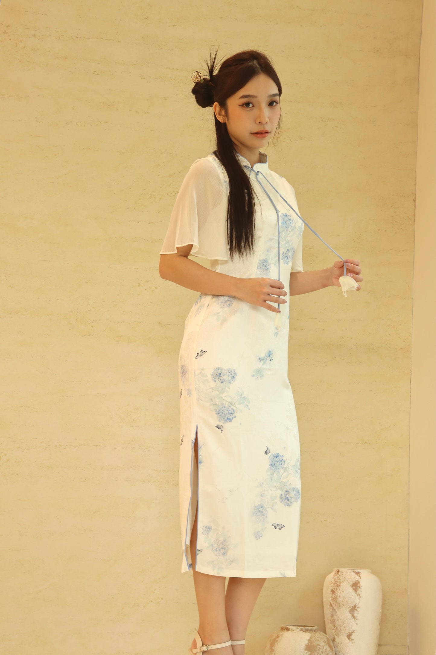 CLOUD TULIP CHEONGSAM