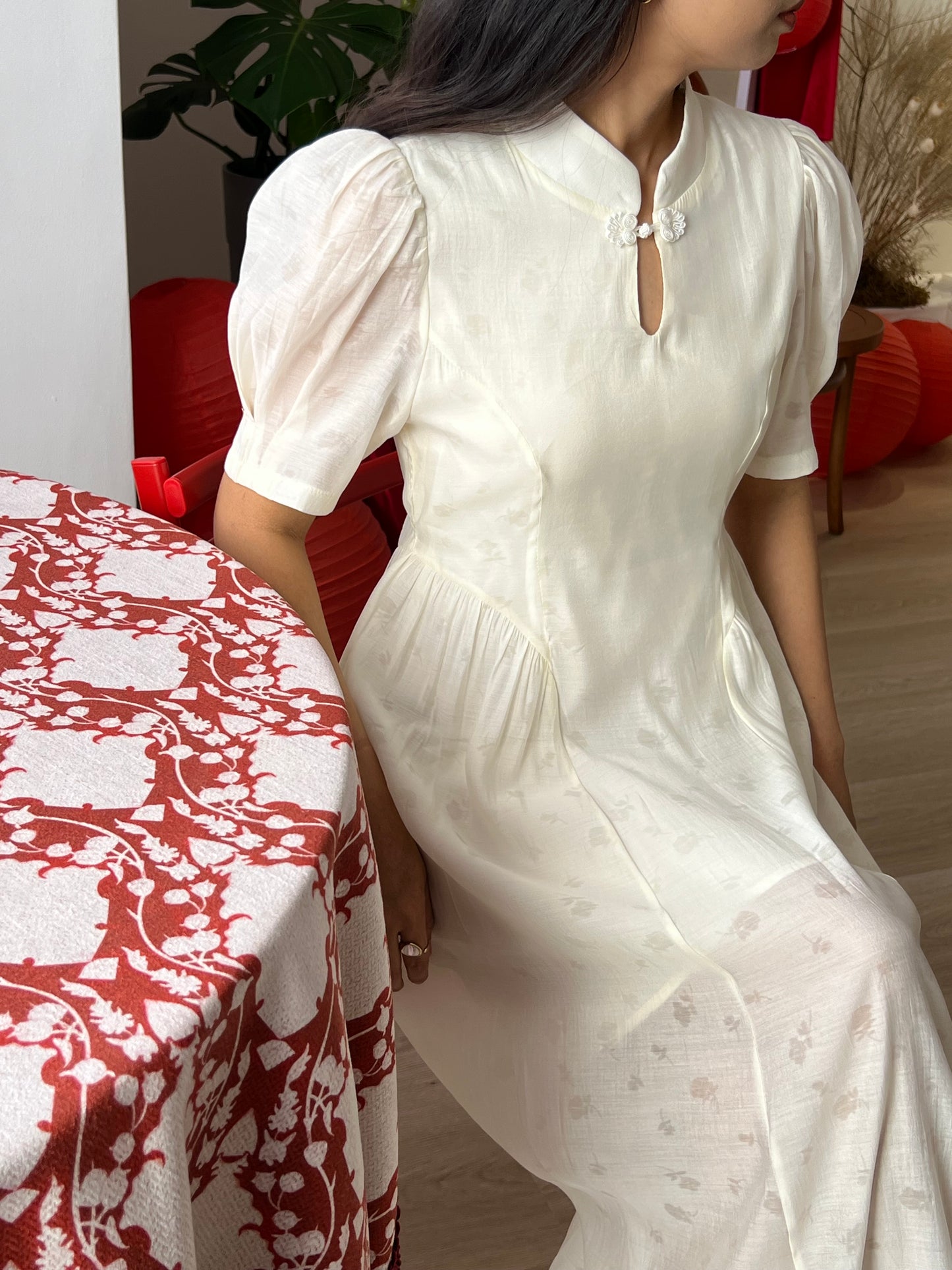 NOELLE CHEONGSAM DRESS