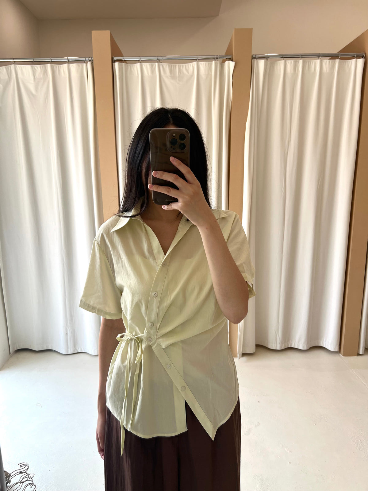 LD WRAP BLOUSE