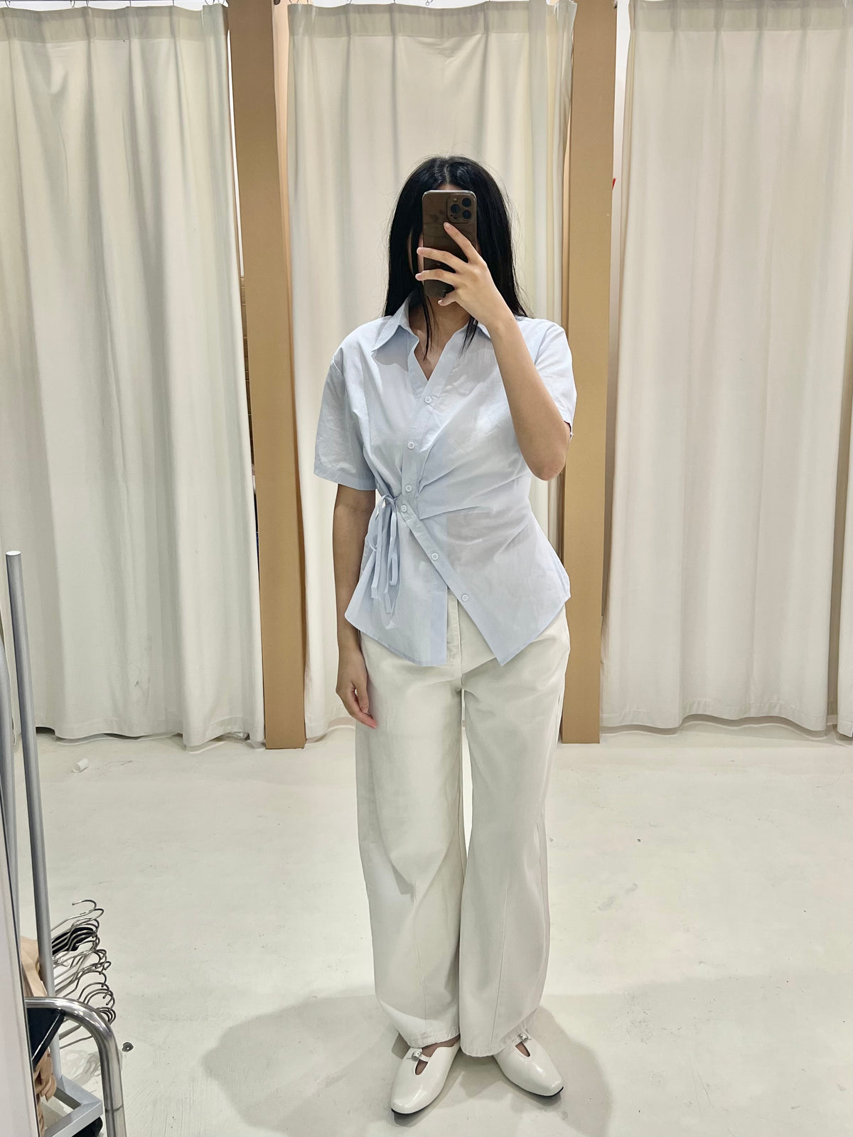 LD WRAP BLOUSE