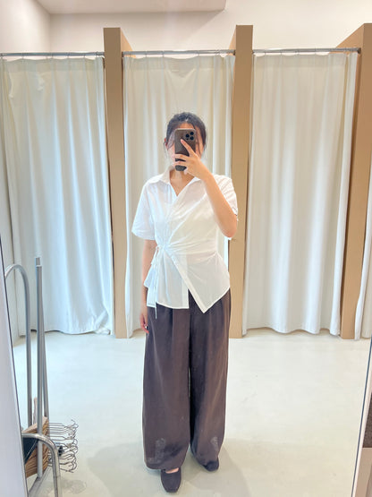 LD WRAP BLOUSE