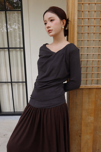 SHELLY OFF SHOULDER TOP