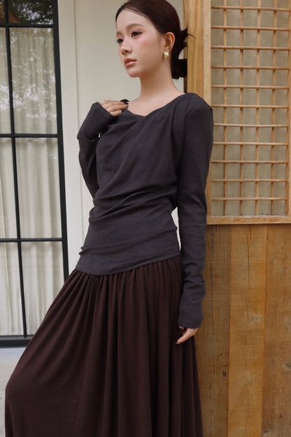 SHELLY OFF SHOULDER TOP