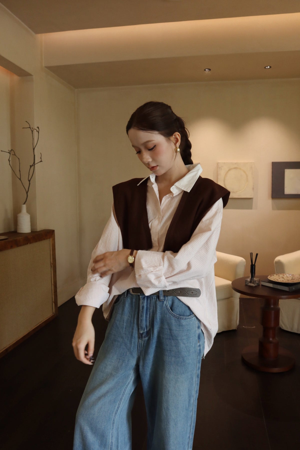 MILA STRIPE BLOUSE
