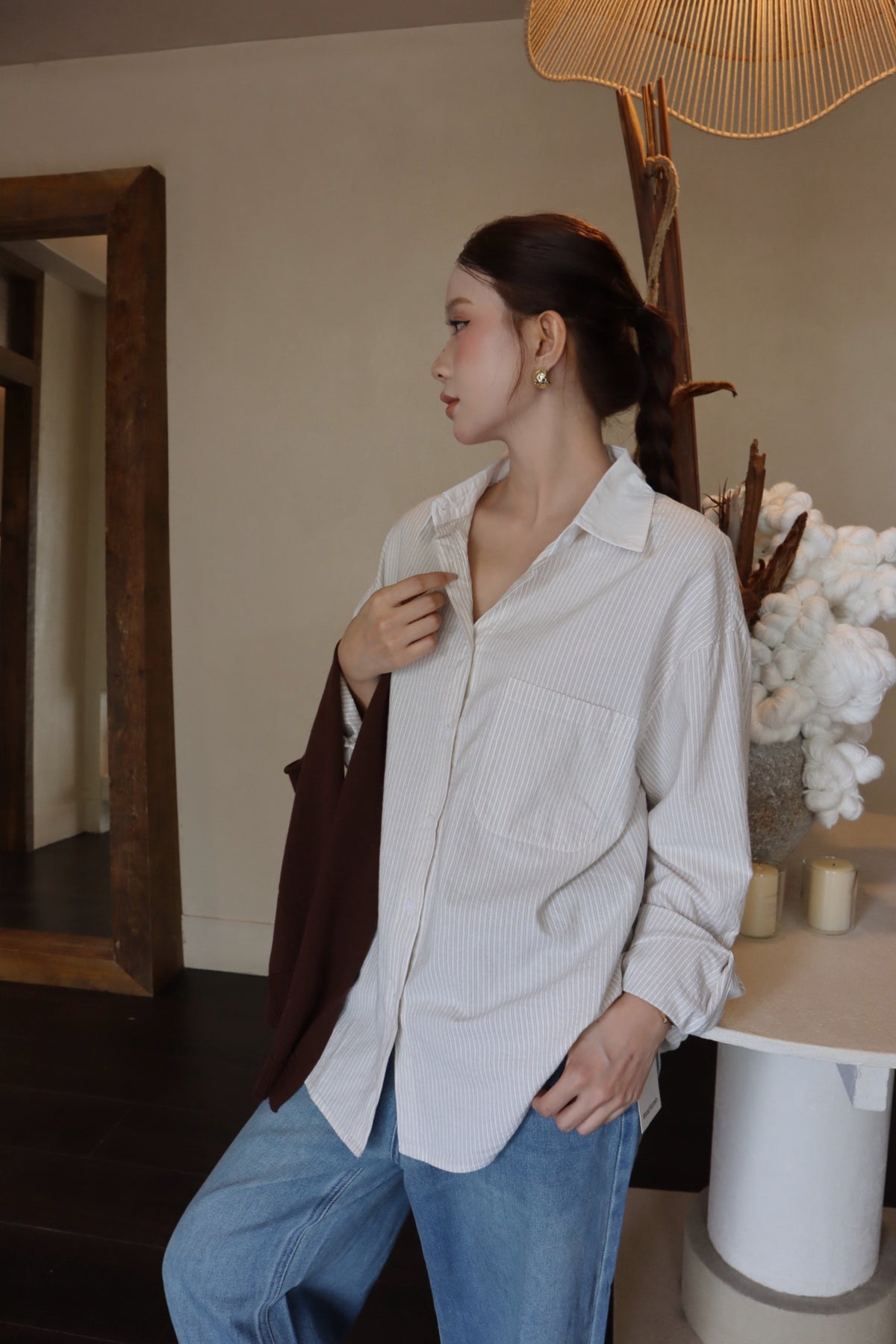 MILA STRIPE BLOUSE