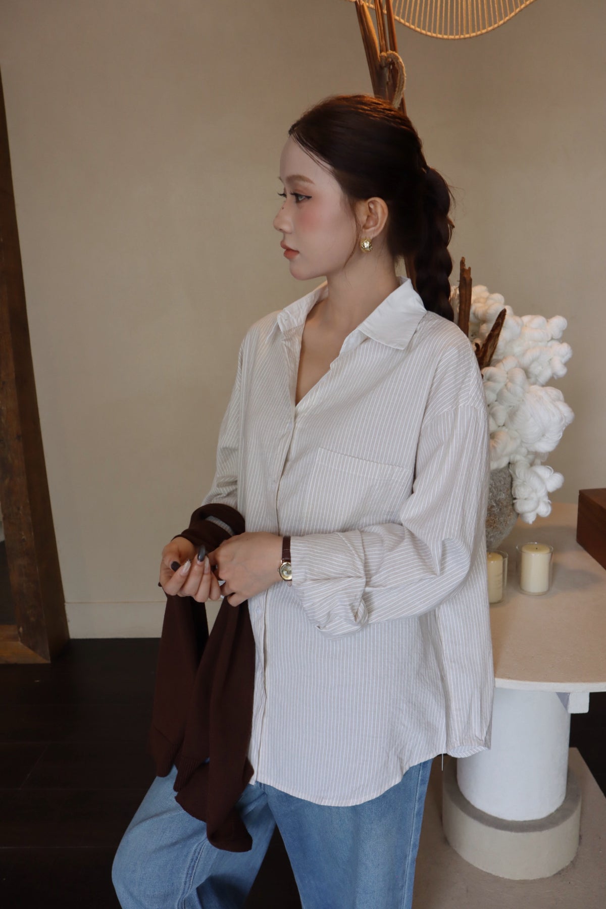 MILA STRIPE BLOUSE
