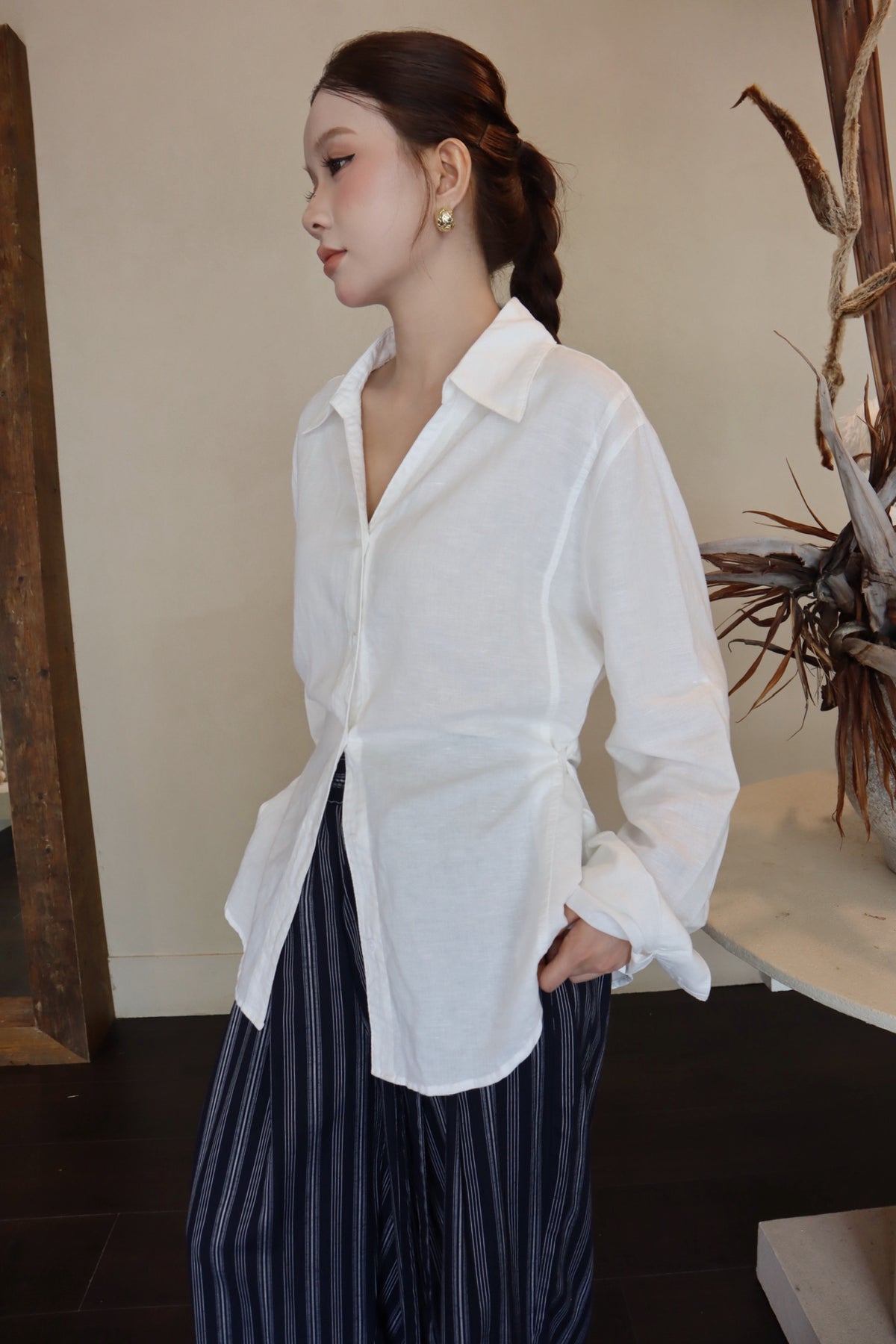 GIGI WHITE BLOUSE