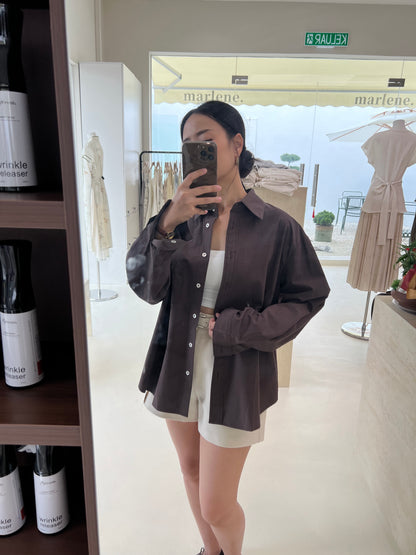EVARA LONG SLEEVES COTTON BLOUSE