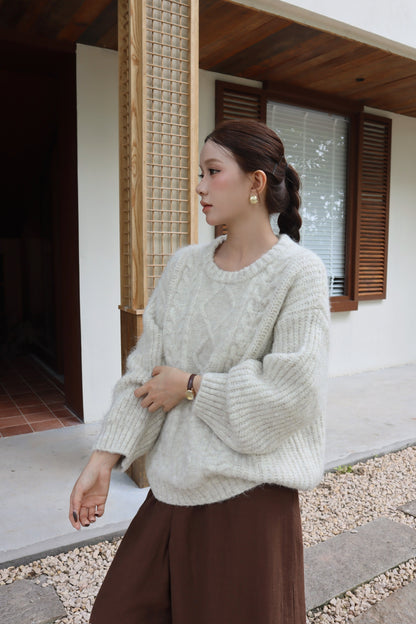 SAY SWEATER KNIT TOP