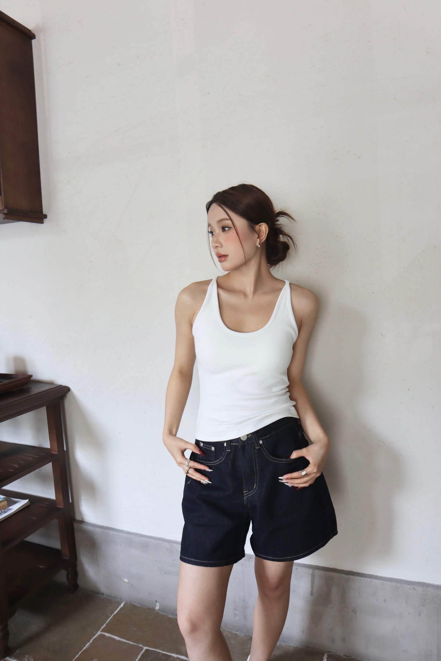 ZORA SHORT PANTS JEANS
