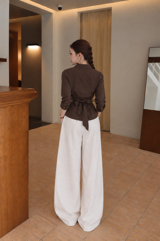 YY TIE BLOUSE