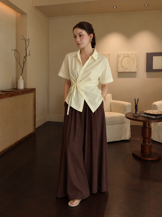 LD WRAP BLOUSE